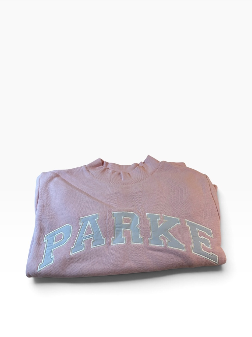 PARKE Cupcake Varsity Mockneck L/XL Sold Out NEW - Picture 2 of 10